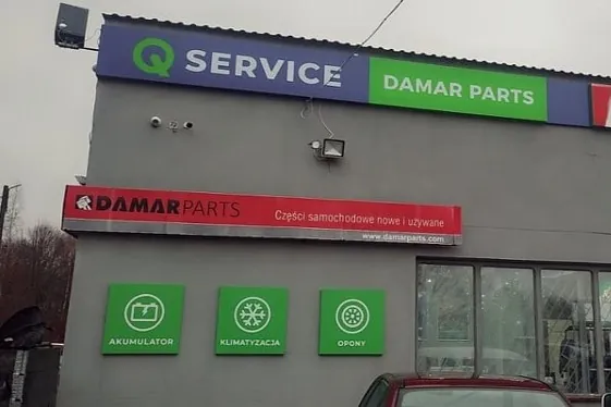 Warsztat samochodowy QService Damar Parts w Bogatyni